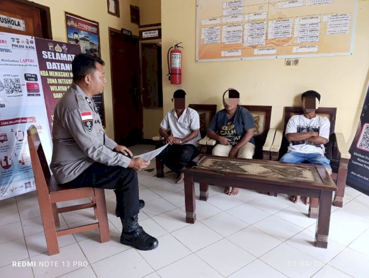 Polsek Alak Mediasi Kasus Penganiayaan di Manutapen, Kapolsek: Utamakan Penyelesaian Kekeluargaan dan Jaga Kamtibmas.