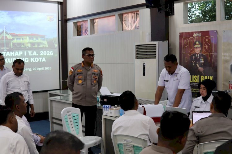 Polresta Kupang Kota Sambut Tim Audit Kinerja Itwasda Polda NTT, Tekankan Akuntabilitas dan Transparansi Pengelolaan Anggaran.