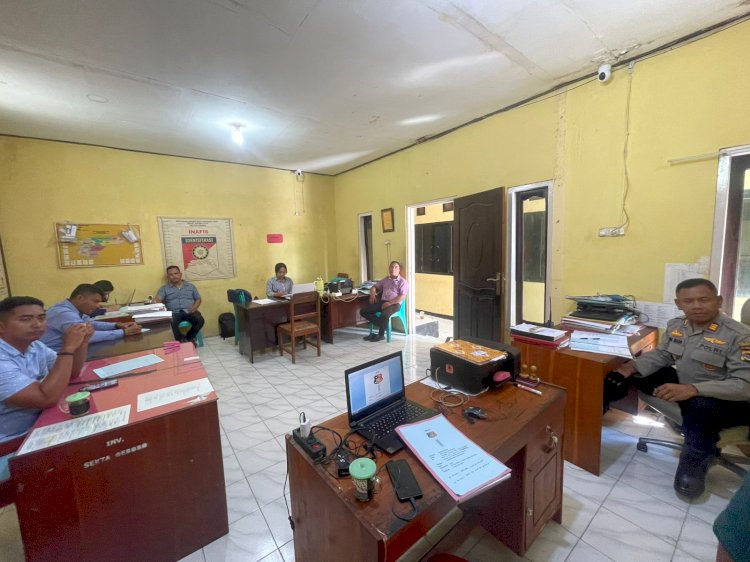 Kapolsek Kota Raja Pimpin Gelar Perkara, Perkuat Profesionalisme Penanganan Kasus.