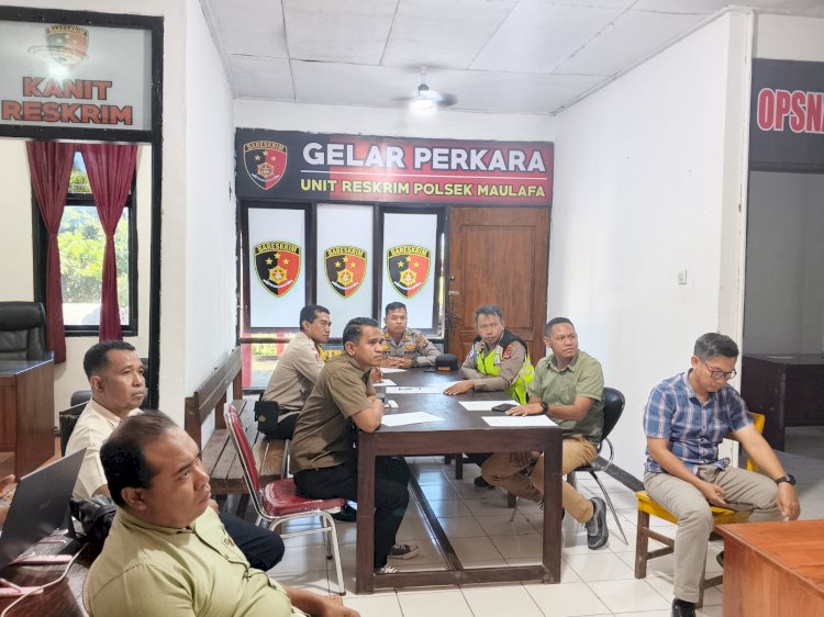 Kapolsek Maulafa Pimpin Gelar Perkara Kasus Kejahatan Seksual: Warga Diminta Lebih Waspada.