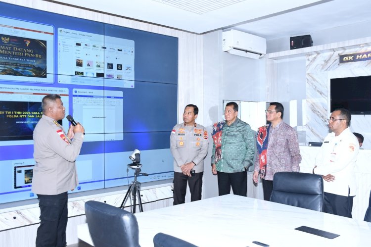 Wamen PAN-RB RI Puji Pelayanan Publik Polda NTT, Tekankan Respons Cepat dan Pelayanan Tulus kepada Masyarakat