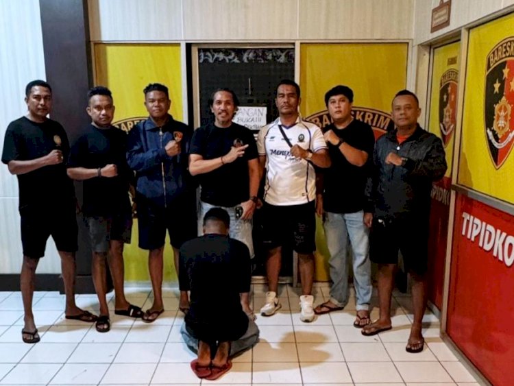Lerai Perkelahian di Terminal Bayangan Oebufu, Anggota Polresta Kupang Kota Dilempar Batu oleh Sopir Angkot Mabuk.