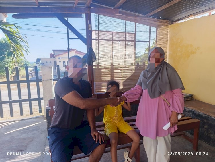 Polsek Alak Fasilitasi Mediasi Kasus KDRT di Penkase Oeleta, Berakhir Damai.
