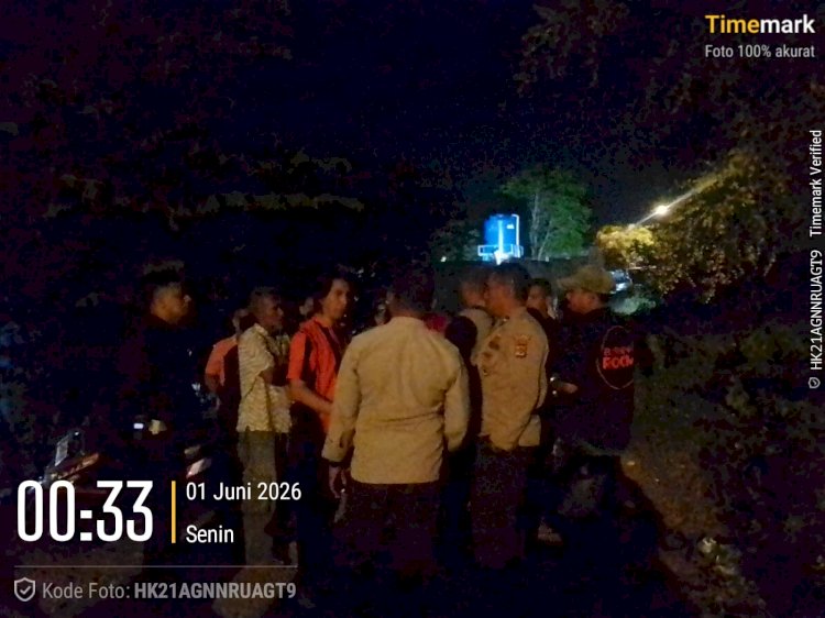 Patroli Cipta Kondisi Polsek Kota Lama Bubarkan Pesta dan Aktivitas Miras, Warga Diimbau Jaga Kamtibmas.