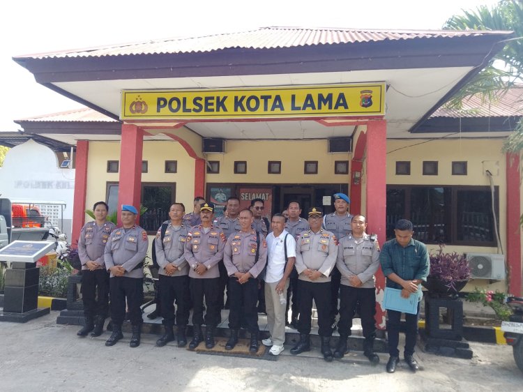 Perkuat Profesionalisme Personel, Polresta Kupang Kota Gelar Supervisi di Polsek Kota Lama.