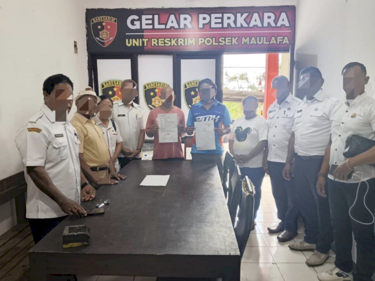 Polsek Maulafa Sukses Restorative Justice: Kasus Penganiayaan Anak Berakhir Damai, Pelapor Cabut Laporan.