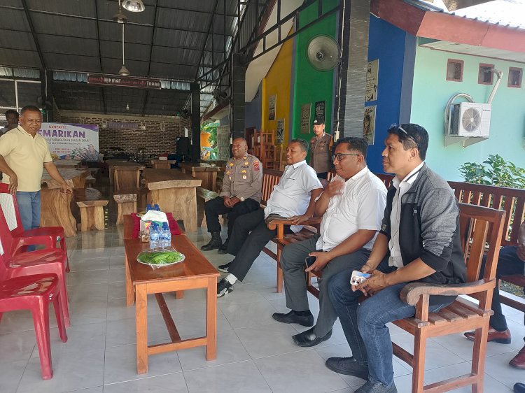 Tuatuka Matangkan Persiapan Lomba Kampung Bebas Narkoba Tingkat Nasional, Ditresnarkoba Polda NTT Lakukan Supervisi.