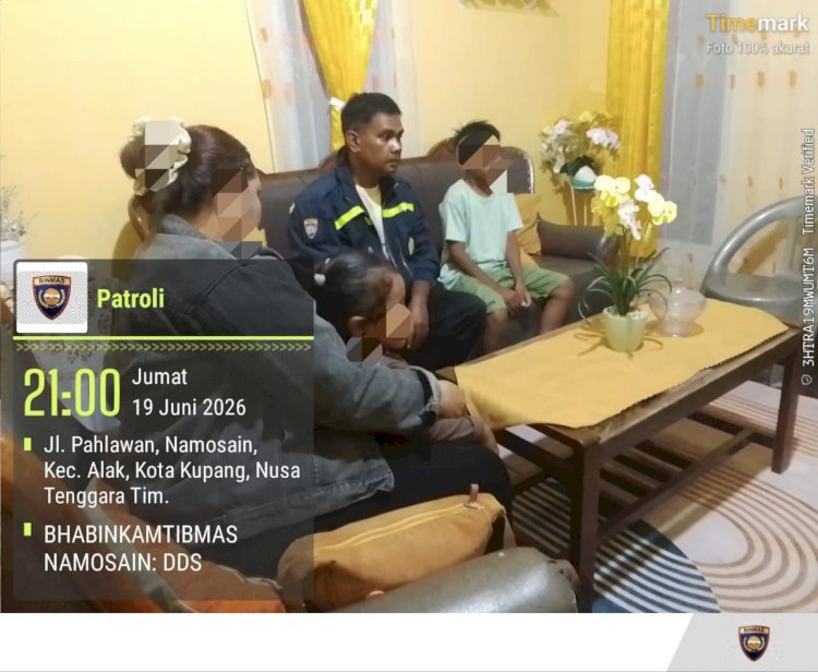 Bhabinkamtibmas Namosain Berhasil Mediasi Perkelahian Remaja, Kedua Pihak Sepakat Berdamai Secara Kekeluargaan.