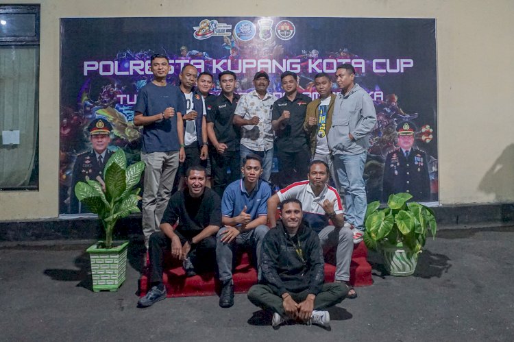 Semarak Hari Bhayangkara ke-80, Turnamen E-Sport Polresta Kupang Kota Sukses Digelar.