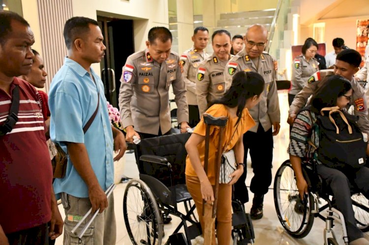 Wujud Nyata Polda NTT Penuh Kasih untuk Masyarakat, Polda NTT Gelar Bhakti Kesehatan Hari Bhayangkara ke 80.