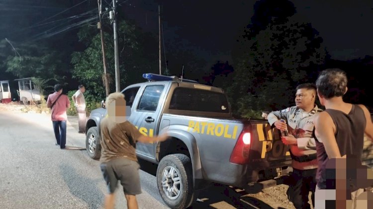 Polsek Kota Raja Tingkatkan Patroli Malam untuk Cegah Aksi Kriminalitas