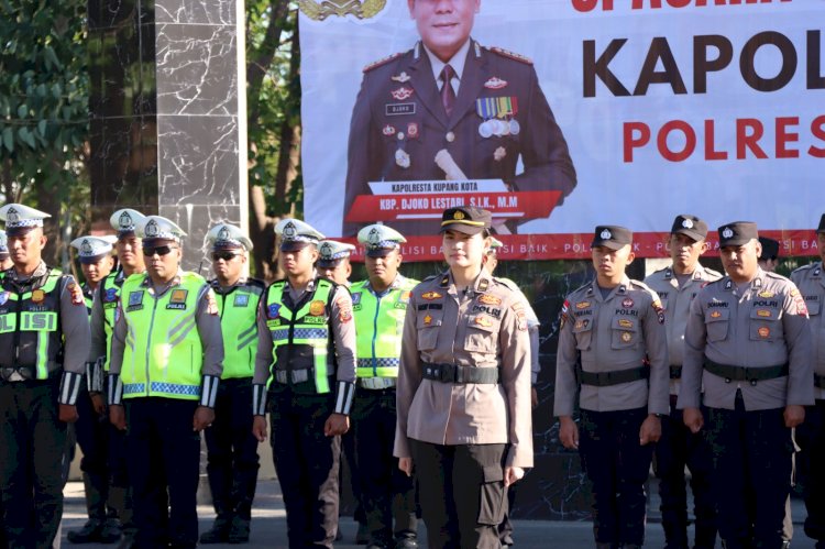 Sertijab Kapolsek Maulafa, Kapolresta Kupang Kota Tekankan Profesionalisme dan Pelayanan Prima kepada Masyarakat.