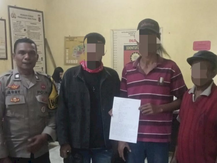 Restorative Justice Berhasil, Polsek Kota Raja Mediasi Kasus Penganiayaan hingga Berakhir Damai.
