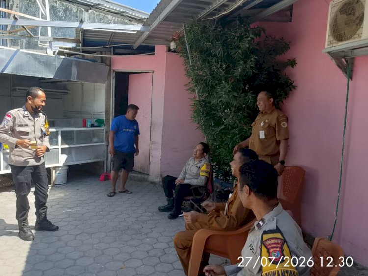 Bhabinkamtibmas Bersama Pemerintah Kelurahan Sidak Kos-Kosan, Wujud Kepedulian Polri Menjaga Kamtibmas.