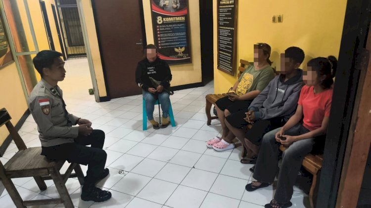 Polsek Kota Raja Fasilitasi Penyelesaian Kekeluargaan Kasus Dugaan Kekerasan Terhadap Anak di Kuanino