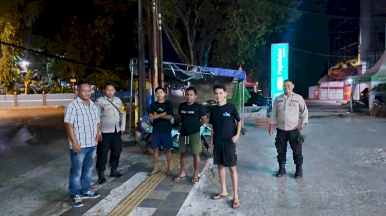 Patroli Dialogis Polsek Kota Raja Jaga Kondusivitas, Warga Diimbau Hindari Miras dan Jaga Kamtibmas.