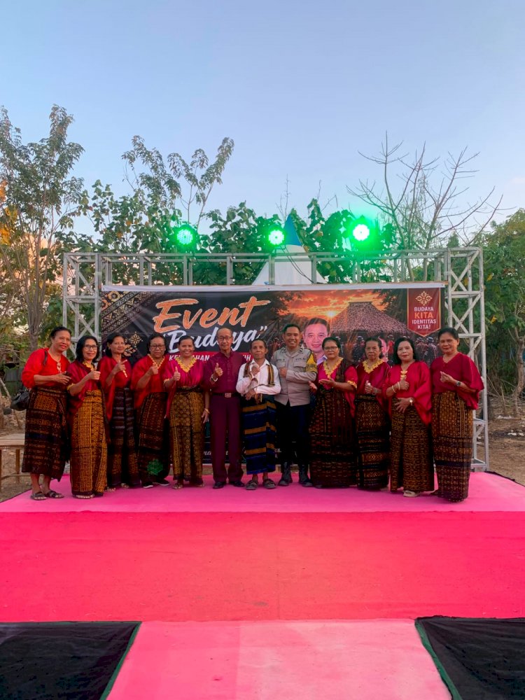 Bhabinkamtibmas Polsek Kota Raja Kawal Sukses Event Budaya Kelurahan Kayu Putih