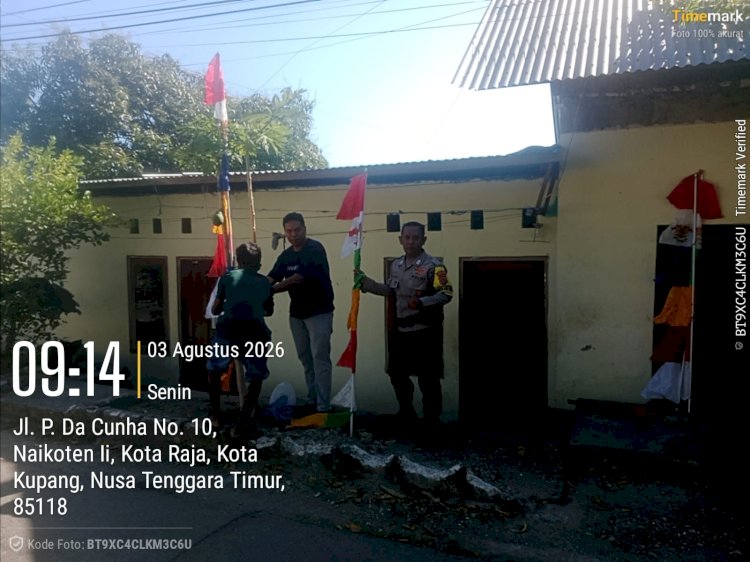 Bhabinkamtibmas Naikoten 2 Perkuat Kemitraan dengan Warga Lewat Sambang dan Patroli Dialogis