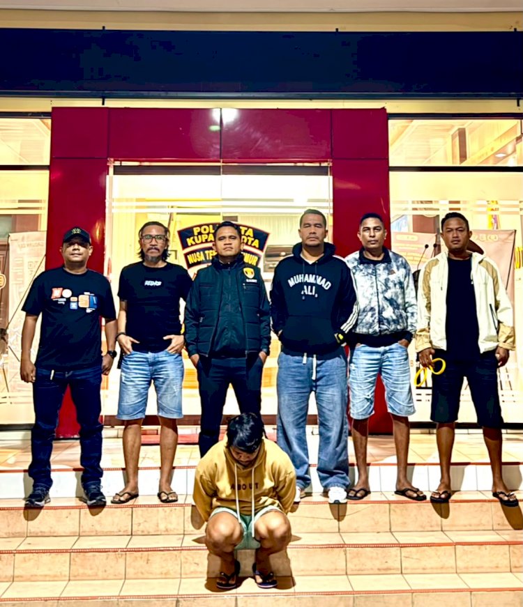 URC Polresta Kupang Kota Kembali Ungkap Kasus Jambret, Seorang Residivis Berhasil Diamankan.