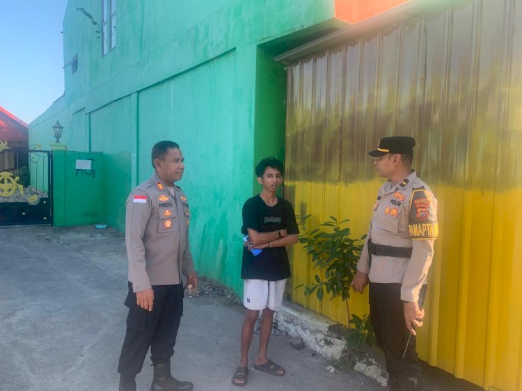 Gerak Cepat Polsek Kota Raja dan Polresta Kupang Kota, Tindaklanjuti Aduan Warga soal Keributan di Hotel Lavender.