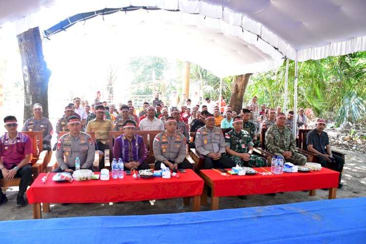 Jembatan Merah Putih Presisi di Takari Diresmikan Presiden, Kapolda NTT: Wujud Nyata Pengabdian untuk Rakyat.