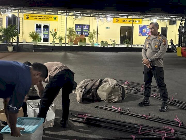 Kapolresta Kupang Kota Dukung Bantuan Kemanusiaan untuk Warga Terdampak Gempa Flores