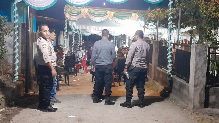 Polsek Maulafa Gelar Patroli Malam, Tertibkan Pesta Hingga Dini Hari: Situasi Wilkum Terpantau Aman dan Kondusif.
