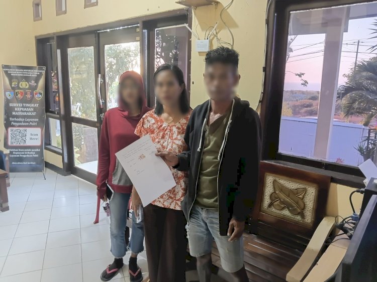 Polsek Alak Fasilitasi Penyelesaian Keributan Keluarga di Namosain Secara Kekeluargaan