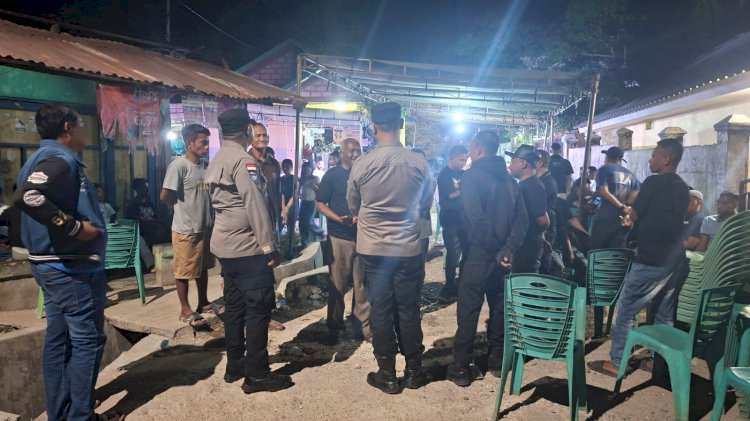 Patroli Polsek Maulafa Tertibkan Pesta Wisuda Hingga Dini Hari, Kapolsek: Kehadiran Polri Wujud Nyata Perlindungan Masyarakat.