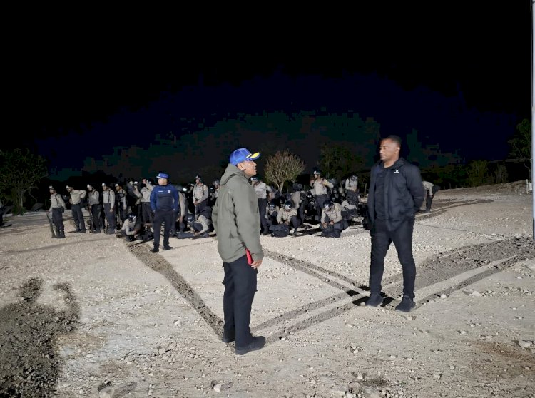 SPN Polda NTT Gelar Outbound di Bumi Perkemahan Fatubena, Kapolsek Maulafa Pantau Langsung di Lokasi.