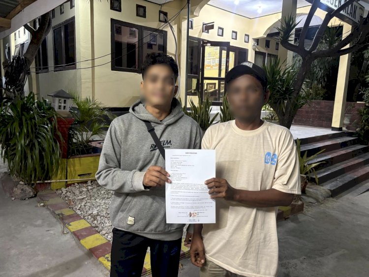 Polsek Alak Fasilitasi Mediasi, Perselisihan di Tempat Karaoke Berakhir Damai.