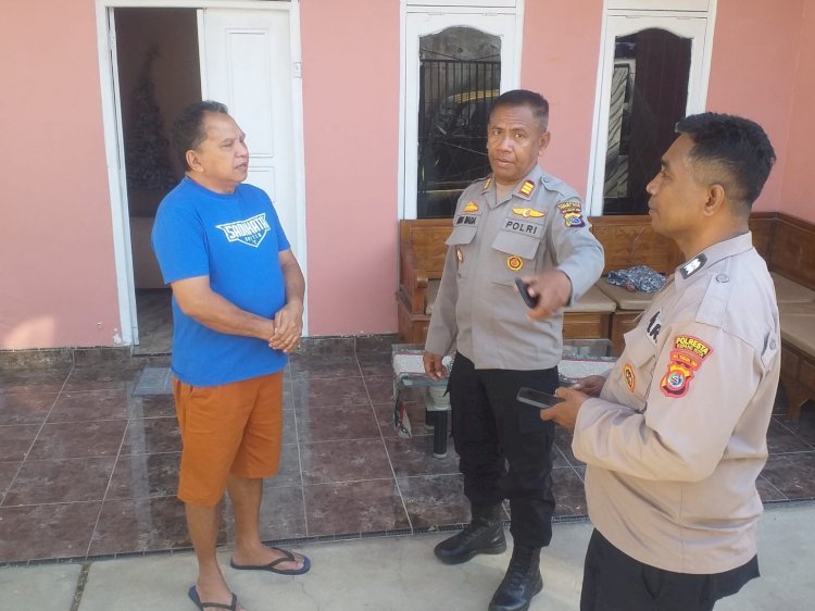 Respons Aduan Warga, Kapolsek Kota Raja Ingatkan Pentingnya Jaga Kamtibmas di TDM.