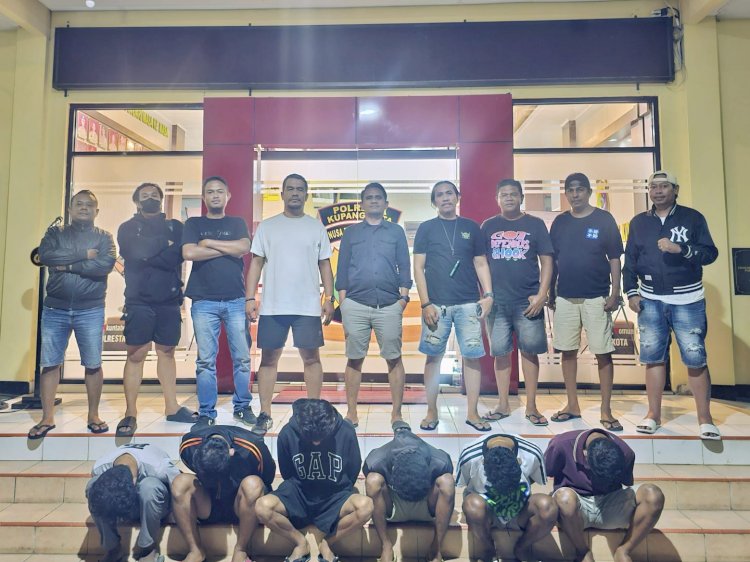 Tiga Terduga Pelaku Pengeroyokan di Oebufu Diamankan Jatanras Polresta Kupang Kota