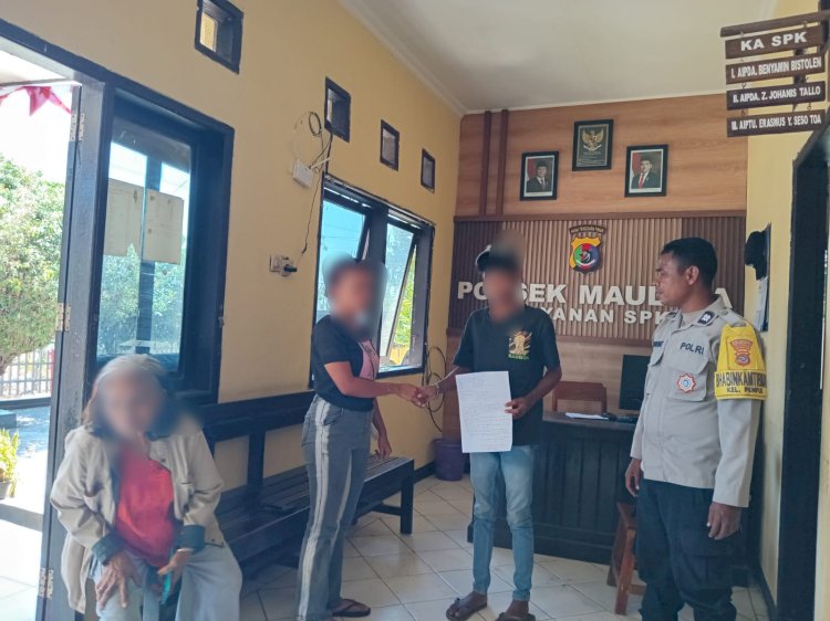 Polri Hadir, Bhabinkamtibmas Penfui Mediasi Perselisihan Calon Pasutri.