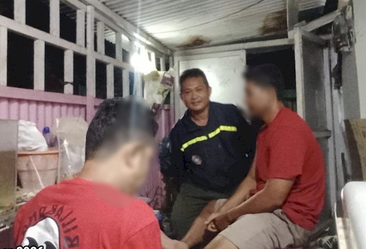 Dini Hari, Bhabinkamtibmas Fatufeto Respons Cepat Aduan Warga, Cegah Gangguan Kamtibmas.