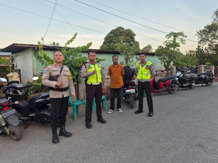 Polsek Maulafa Amankan Kunjungan Kerja Wakil Gubernur NTT di Yayasan Karya Musik Siloam