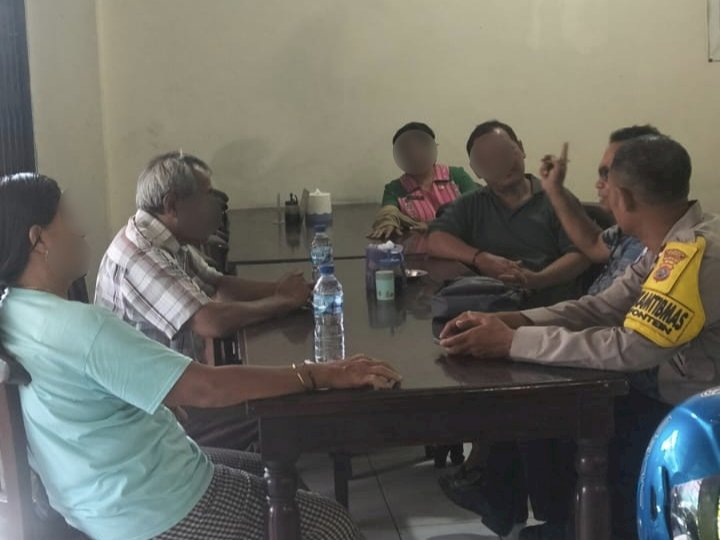 Bhabinkamtibmas Fontein Turun Tangan Cegah Konflik Antar-Pemilik Usaha
