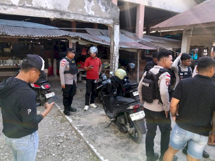 Polsek Kota Raja Bubarkan Dugaan Perjudian Sabung Ayam di Kompleks Pasar Oebobo