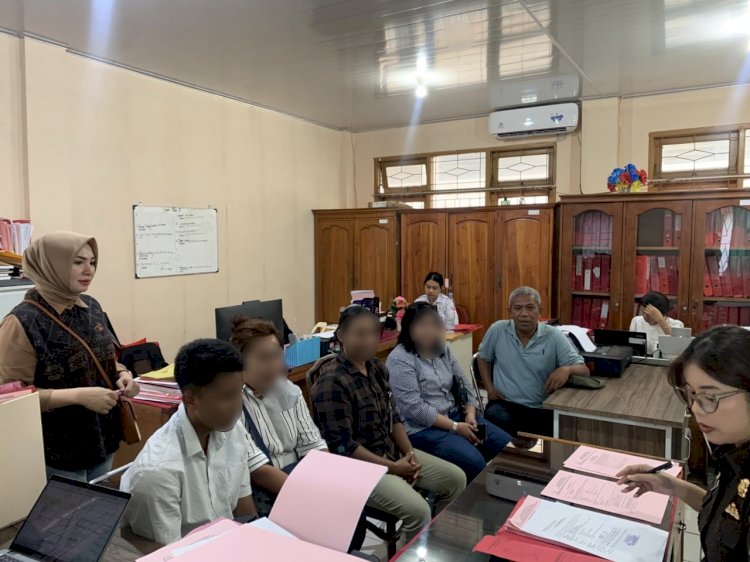 Polsek Alak Lakukan Tahap II, Dua Perkara yang Melibatkan Anak.