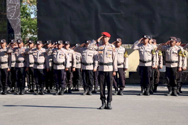 Polresta Kupang Kota Gelar Upacara Peringatan Hari Kesaktian Pancasila 2026.