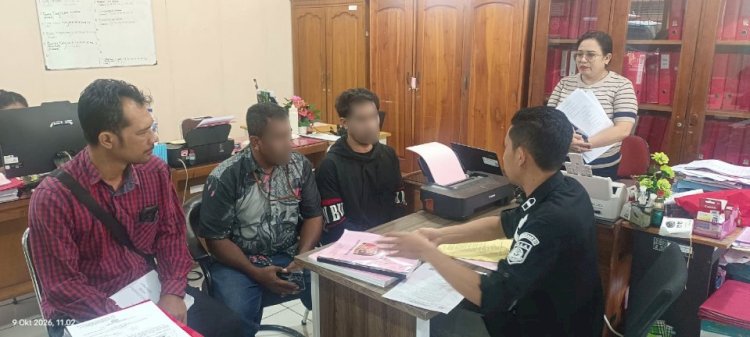 Polresta Kupang Kota Limpahkan Tersangka Kasus Percobaan Jambret ke Kejaksaan