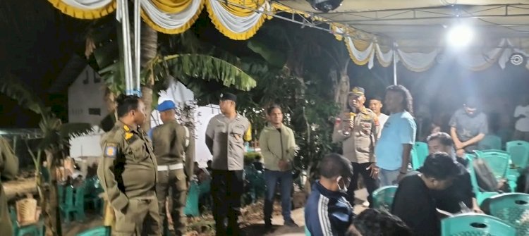 Polsek Maulafa Gelar Patroli Cipta Kondisi di Malam Minggu, Tertibkan Musik Pesta Mengganggu Warga