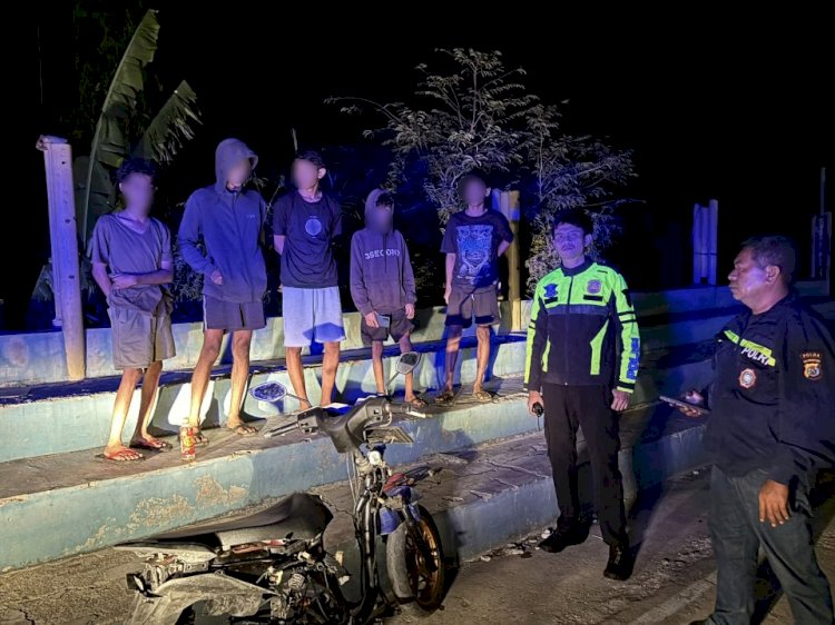 Respons Cepat Aduan Melalui Layanan 110, Polsek Alak Humanis Imbau Muda-Mudi Hentikan Aktivitas Miras.