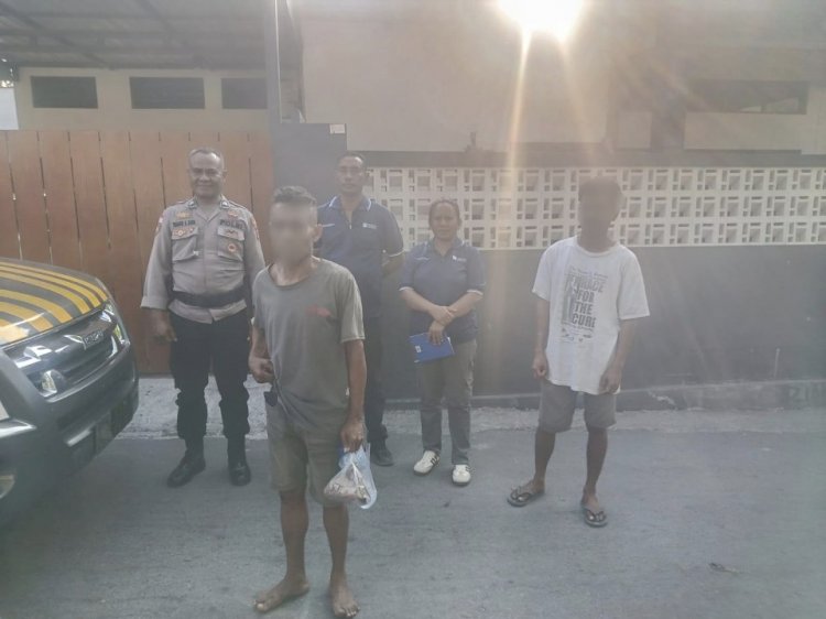 Respons Humanis Polsek Kota Raja! Pria yang Diamankan Warga Akhirnya Bertemu Keluarga