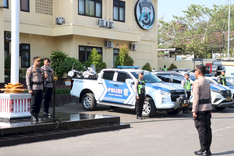 Apel Kesiapsiagaan, Kapolresta Kupang Kota Minta Personel Responsif Hadapi Dinamika Masyarakat.