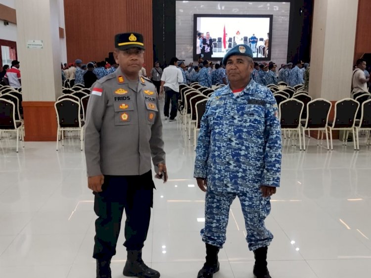 Perkuat Sinergi Jaga Kamtibmas, Polresta Kupang Kota Hadiri Pelantikan Pengurus DPP FKPTT Periode 2025–2030.