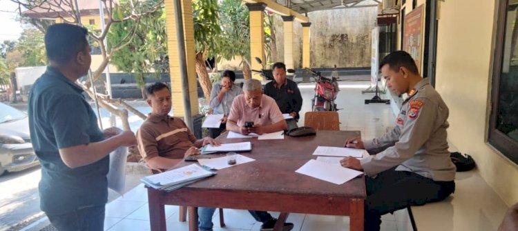 Tegakkan Hukum Secara Profesional, Kapolsek Alak Pimpin Gelar Perkara Kasus Pengeroyokan dan Pencurian.