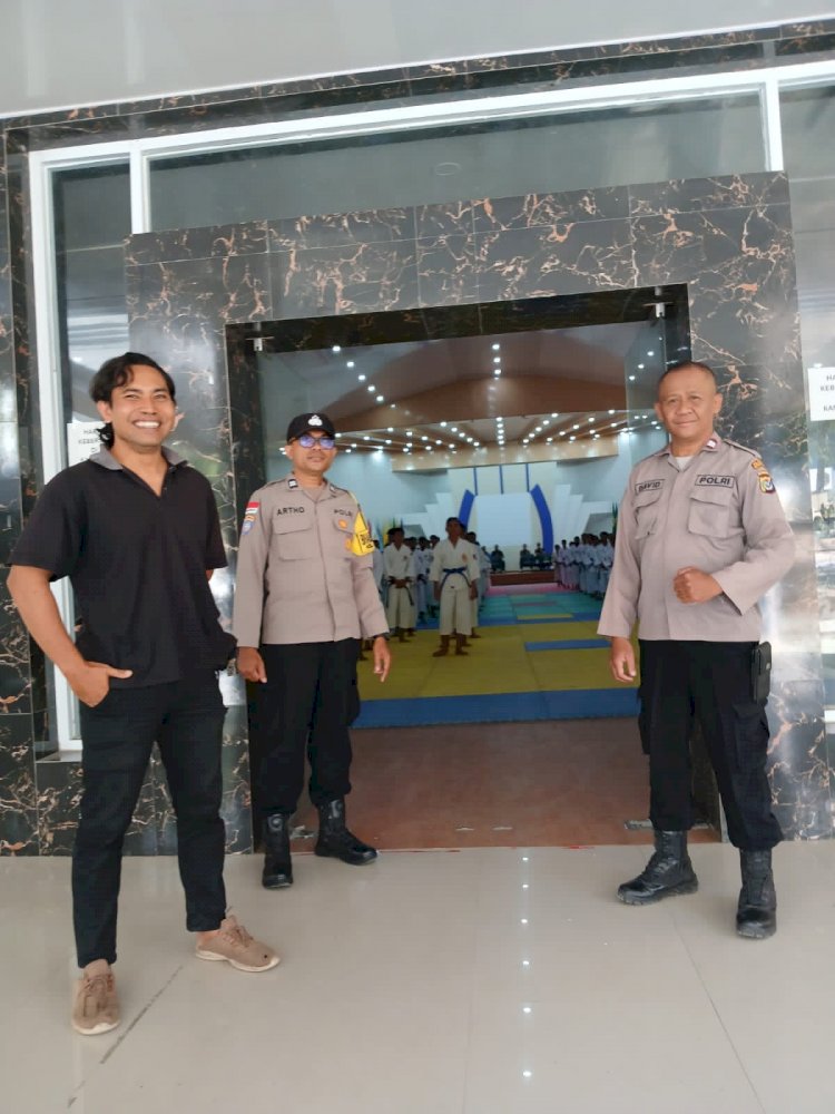 POPDA VIII NTT Resmi Digelar, Polsek Maulafa Amankan Cabor Kempo di Gedung Komodo, Disdikbud NTT.