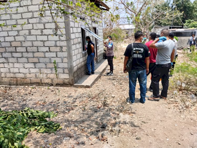 ‎Gerak Cepat Polsek Alak Tangani Penemuan Jenazah Lansia di Kelurahan Nunhila.