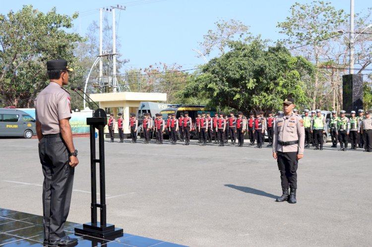 Peringati Hari Sumpah Pemuda ke-98, Polresta Kupang Kota Teguhkan Semangat Persatuan dan Pengabdian.